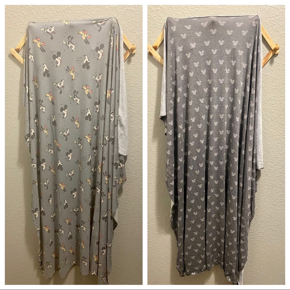 RAGS Mickey Mouse and friends swaddle blanket set